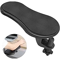 Arm Rest Support for Desk, Rotating Adjustable Computer Desk Armrest Extender, Relieve Stress, Eliminate Pain, Reduce Office 