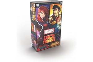 USAopoly Dice Throne Marvel Black Widow & Doctor Strange