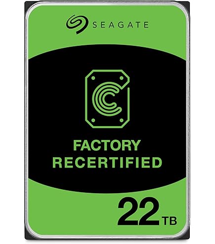 Seagate Barracuda 24TB Interne harde schijf, 7200 U/Min, 512MB