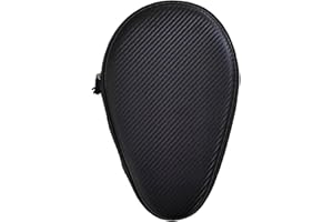 Huaxingda Table Tennis Racket Case Cover, Pingpong Hard Shell Case, Table Tennis Bag Table Tennis Racket Set Gourd-Shaped Table Tennis Racket Storage Bag Hard Shell Portable Table Tennis Racket Cover