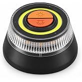 Sekmore Beacon V16 LED Emergency Car Light, Magnetic 360&deg; Vehicles | 360&deg; Magnetic LED Light for Roadside Emergencies, Helps