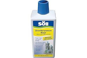 Söll Springbrunnen Klar 31150 - Detergente per fontane, 500 ml