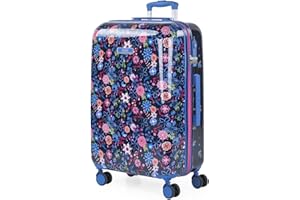 SKPAT - Mittelgroßer Koffer für Kinder. Hergestellt aus Polycarbonat, einem leichten, widerstandsfähigen und schönen Material TSA 131560, Farbe Marine Blau