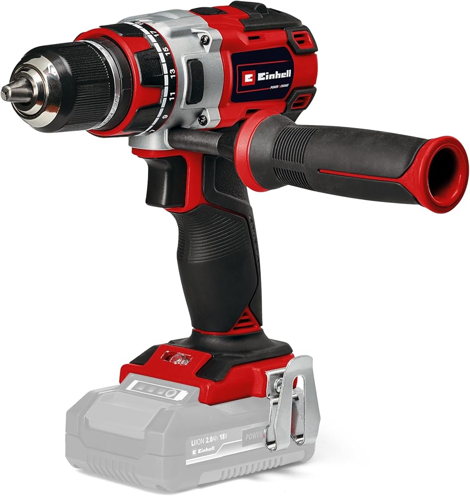 Einhell Professional Akülü Vidalama TP-CD 18/80 Li BL-Solo 4514300 | PXC | 18 V | Kömürsüz | 80 Nm | 13 mm metal mandren | 2 vites | 19+1 tork kademesi | akü hariç