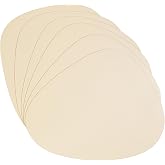 Home Wave 6'lı Bej/Taş Renk Suni Deri Amerikan Servis Set 45 x 36 cm