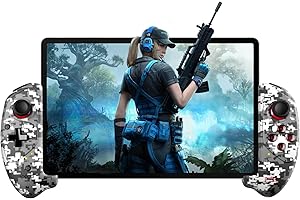 Joso Manette sans fil pour Android, iOS, PC, manette de jeu pour iPhone, iPad, tablette Play COD Mobile, Genshin Impact, Minecraft, compatible avec Samsung Galaxy, Xiaomi, Oppo, OnePlus - Direct Play