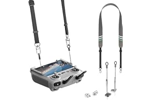 STARTRC PHOTO Cordino di bilanciamento per controller per DJI RC/RC2, cordino in pelle morbida per il collo compatibile con accessori per DJI Flip/Mini 4 Pro/Mini 3/Air 3S