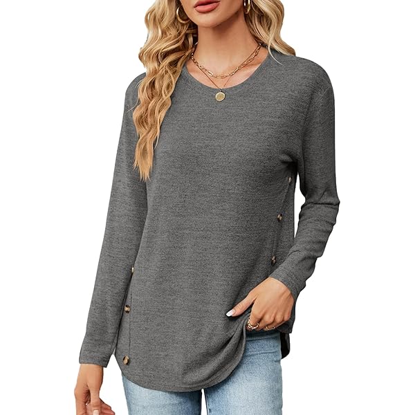 Camicetta Opus Donna Camicetta Donna OPUS In Flanella - Tunica Maniche Lunghe Morbida E Comoda Camicetta Opus Flanella Morbida Tunica - Foto 12