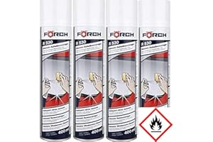 OKOIUM Förch 6100-1600 Lot de 4 mousses nettoyantes intensives pour vitres R530, 400 ml