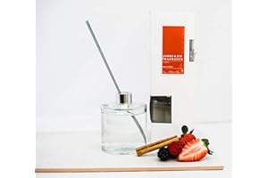 JAMES & CO FRAGRANCE James & Co No.4 Red (Spiced Berries, Cinnamon & Vanilla) 300ml Home Fragrance Reed Diffuser Set