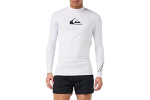 Quiksilver All Time Ls Long Sleeve Rashguard Surf Shirt Maillot dermoprotecteur Homme