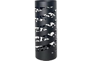 Mango Steam Schirmständer (Schwarz, Katze)