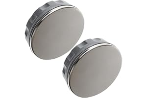 Elevation Lab TagVault™ AirTag Magnetic Case (2 Pack) - Oversized Neodymium Magnet, IP68 Waterproof, Easy Screw-On Design