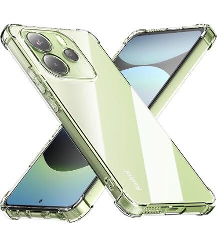 QULLOO Transparente TPU Hülle Für Xiaomi Redmi Note 14 5G – Schlank, Kratzfest, Mit Präzisen Ausschnitten, Klare Schutzhülle