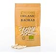Organic Baobab HPMC Capsule 800mg Supplements Vitamin C Digestion Stomach Health Vegan Halal Kosher (90 Capsules)