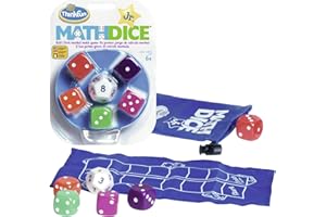 THINKFUN Think Fun Math Dice Math Dice Jr., 76327
