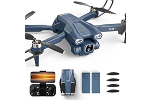 ‎FAKJANK F417 Drohne mit Kamera 4K,135° Verstellbares Camera Drone mit Bürstenloser Motor,RC Faltbare FPV kinderDrohne,5GHz WiFi Übertragung Drones für Anfänger,Headless Mode,3D Flip,2 Batterien Lange Flugzeit