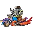 TEENAGE MUTANT NINJA Turtles: Mutant Mayhem Chopper Cycle with exclusive Rocksteady Figure. Ideal present for boys 4 to 7 years and TMNT fans!