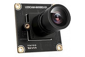 innomaker USB2.0 UVC-kamera med STARVIS 2 IMX662 lågljussensor, 1080P@60fps klar HDR, 135° vidvinkelobjektiv, Plug & Play för