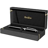 Scrikss Honor 38 Roller Pen Black Chrome