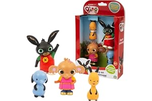 GIOCHI PREZIOSI Bing Sula Amma Pando I Personaggi Principali Della Serie Tv Bing In Versione Articolata Da 5 A 10 Cm, Per Bambini A Partire Dai 3 Anni, Bng49000, Giochipreziosi