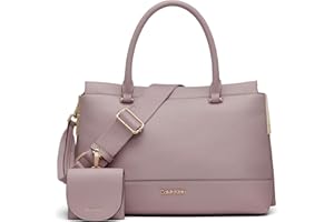 Calvin Klein Women's Triple Satchel Bianca 3 Compartment Shoulder Bag, One Size