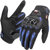 KEMIMOTO Summer Gloves for Women and Men, with Hard Protection, Sports and Breathable for Motorcycle, Cycling, Camping and Ou