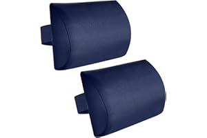 Dubbulon Chaise Longue, Coussin Repose Tete, Appuie-Tête Chaise Longue, Bain Soleil Coussin, Oreiller avec Élastique Réglable pour Chaise Longue Jardin, Coussin Voyage