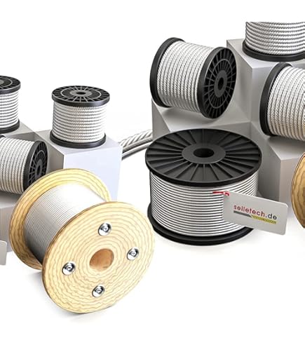 Sourcing Map 2 Pièces 15,6 Pieds 4,5 Mètres Câble De Porte De