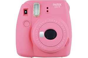 Instax Mini 9, Cámara Instantánea, Rosa (Flamingo Rosa)