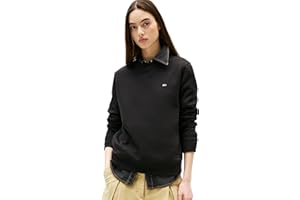 Tommy Jeans Donna Pullover Crew Neck Scollo Rotondo
