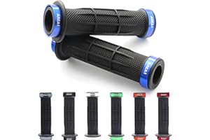 AREA1 Universal Bicycle/E-Bike/Quad/ATV Handlebar Grips Rubber Grips 2 x 22 mm (Stripe)