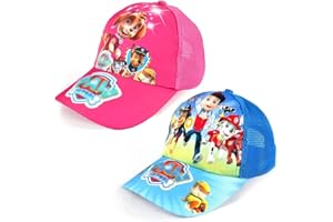 ZOSIGN Gorras de Béisbol, 2pcs Verano Ajustable Gorra Infantil, Gorra de Béisbol para Niños, Sombrero de Béisbol para Unisex, Gorra Niño Cartoon, Gorra de Béisbol Infantil