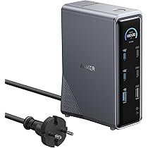 Anker 675 Estación de Acoplamiento USB-C (12 en 1) con Puertos de