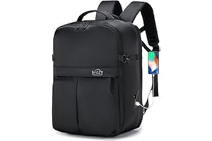 BAGZY Bagaż Podręczny Walizka 40x30x20 Wizzair, Torba Podręczna Samolot Plecak Laptop 15,6 Cala Bagaż Podręczny 40x30x20 Transavia z Portem USB Oxford, na Krótkie Wyjazdy, Pracę, Studentów