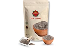 THE WORLDWIDE MINT Chia Seeds (900g / 31.75 oz) | Raw Chia Seeds | Pure and Natural | Vegan | Gluten Free | GMO Free | Premium Quality | Source of Fibre | No Additives | Authentic