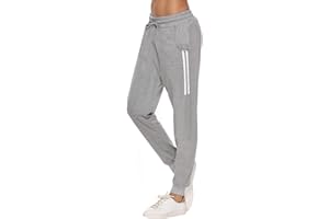 Sykooria Pantaloni Sportivi Donna Pantalone Tuta Donna Cotone Pantaloni Jogger Leggeri con Coulisse S-XXL