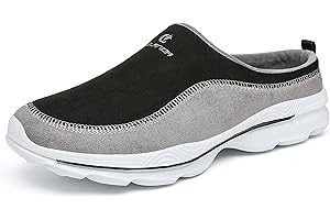 CELANDA Zuecos de Cálido para Mujer Hombre Otoño Confortable Zapatillas de Casa Mules Antideslizante Ligero Planos Zapatos Pantuflas Casual Exterior y Interior 35-48EU