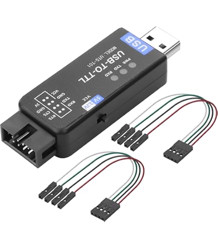Jeanoko Adattatore USB CH341A – Modulo Convertitore Seriale A UART IIC SPI TTL, Per Programmazione E Debug Microcontrollori - 2