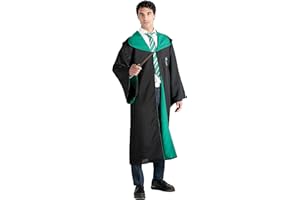 Ciao- Capa Sayo Deluxe original Harry Potter (Talla única adult) con emblema bordado y corbata
