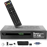 Bamof 2225 DVBS2 Full HD Digital Satellite Receiver (HDMI, SCART, 2 USB Ports) [Pre-programmed for Astra, Hotbird and Turksat