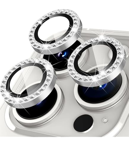 Xfilm Bling Diamond Protezione Fotocamera Per IPhone 13 Pro/Pro Max – Vetro Temperato Con Strass