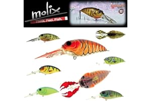 Molix - Sculpo DR Rattlin 55 USA, Color mud Craw, Talla 14 gr