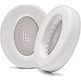 WC PadZ QC Ultra - Upgraded Earpads for Bose QuietComfort Ultra Made by Wicked Cushions | Enhanced Comfort & Thickness | Upgraded Memory Foam & Premium Materials | White Smoke