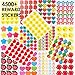 Produktbild BEYUMI Aufkleber 200 Blätter (4500+ Count) Emoji Stern Apfel Herzform Motivationsaufkleber Belohnungs-Aufkleber für Kinder die Schule Für Party Favors, Geschenk, Klassenbelohnungen