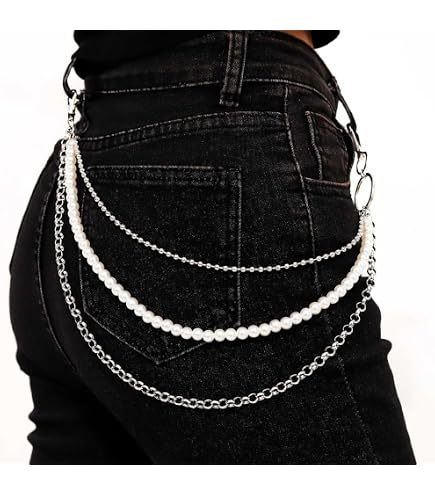 Chaîne De Pantalon En Acier Inoxydable | Style Hip Hop Punk Pour Hommes Et Femmes