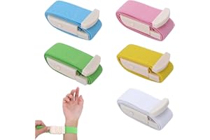 ODDERZZII 5 sztuk węży uciskowych, bardzo elastyczna opaska uciskowa, elastyczny wąż uciskowy, do odprowadzania krwi, do uprawiania sportów na świeżym powietrzu, w nagłych przypadkach medycznych, do pobierania