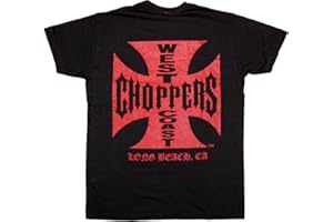 West Coast Choppers WCC T-Shirt Iron Cross