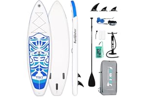 ‎FUNWATER FunWater Stand Up Paddling Board Aufblasbare SUP Board Zwei Verschiedene Konfigurationen von Zubehör