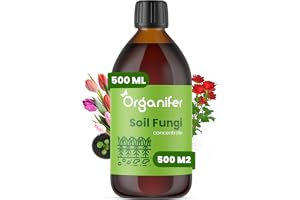 Koncentrat För Jord - 500ml = 500m2 | Svamp - Koncentrat För Friska Växter - Trädgårdsvård - Flytande Gödsel - Trädgårdsgödsel - Organifer